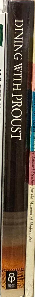 Dining with Proust /Anne Borrel, Alain Senderens, Jean-Bernard Naudin spine