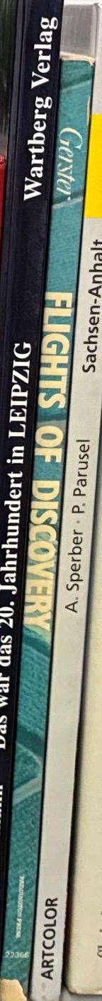 Flights of discovery : the earth from above / Georg Gerster spine