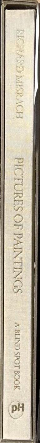 Pictures of paintings / Richard Misrach spine