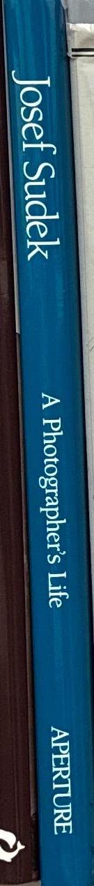 Josef Sudek : poet of Prague : a photographer's life / biographical profile by Anna Fárová spine