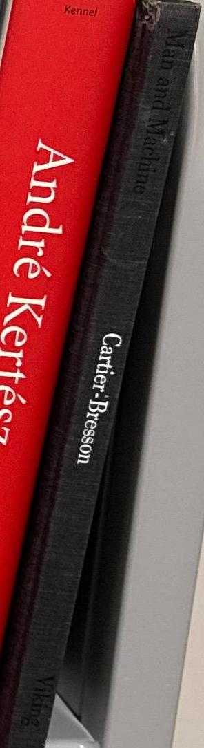 Man and machine / photographs by Henri Cartier-Bresson spine