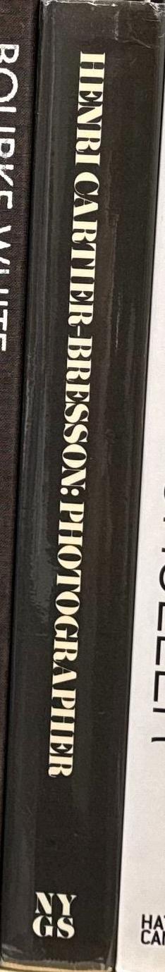 Henri Cartier-Bresson : photographer spine