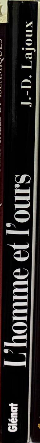 L'homme et l'ours / Jean-Dominique Lajoux spine