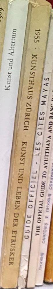 Kunst und Leben der Etrusker : 15. Januar bis ende März 1955 / Kunsthaus Zürich spine