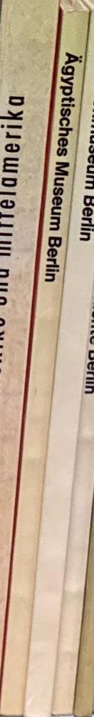 Ägyptisches Museum Berlin / Staatliche Museen zu Berlin spine