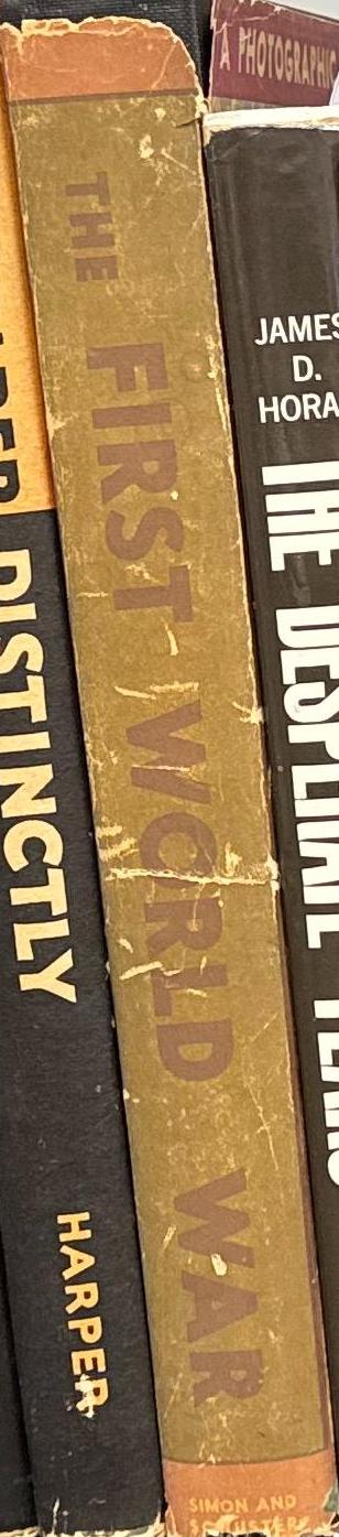 The First World War : a photographic history / edited with captions and an introduction by Laurence Stallings spine