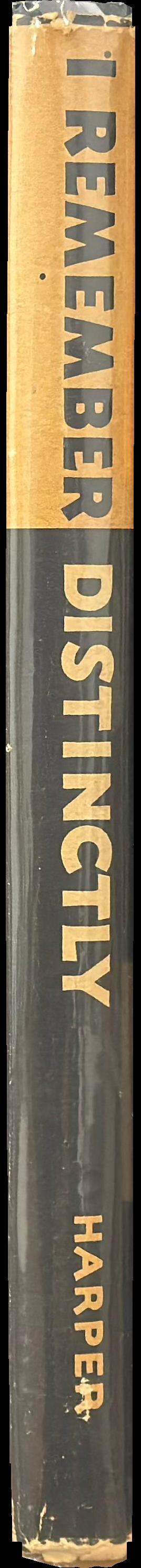 I remember distinctly : a family album of the American people, 1918–1941 spine