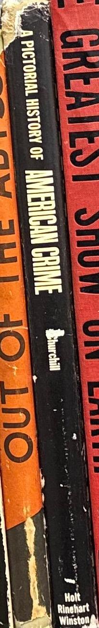 A pictorial history of American crime : 1849–1929 / Allen Churchill spine