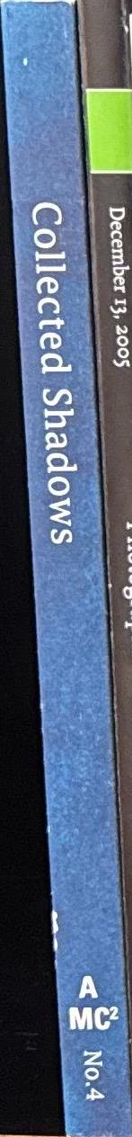 Collected shadows : Amc2 No. 4 / Archive of Modern Conflict spine