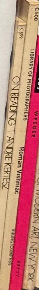 ICP Library of Photogrpahers : Roman Vishniac spine