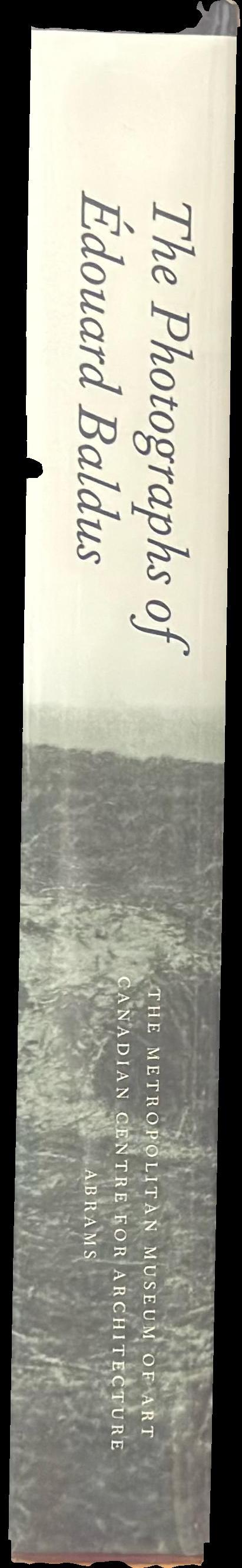 The photographs of Édouard Baldus spine