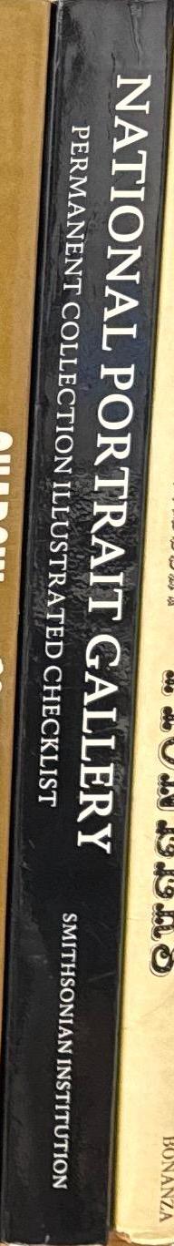 National Portrait Gallery, Smithsonian Institution : permanent collection illustrated checklist / compiled by Dru Dowdy spine