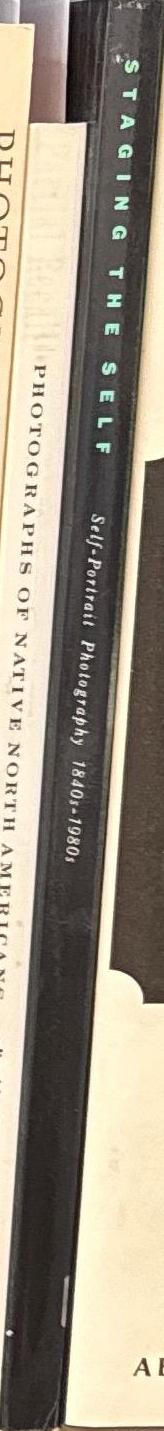 Staging the self : self-portrait photography 1840s–1980s / edited by James Lingwood spine