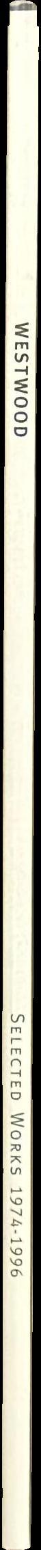 Carol Westwood : selected works 1974-1996 spine