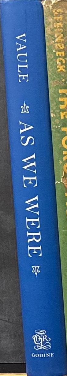 As we were : American photographic postcards, 1905–1930 / Rosamond B. Vaule ; foreword by Richard Benson spine