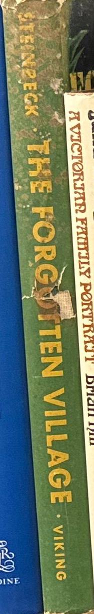 The forgotten village : with 136 photographs from the film of the same name / story by John Steinbeck spine