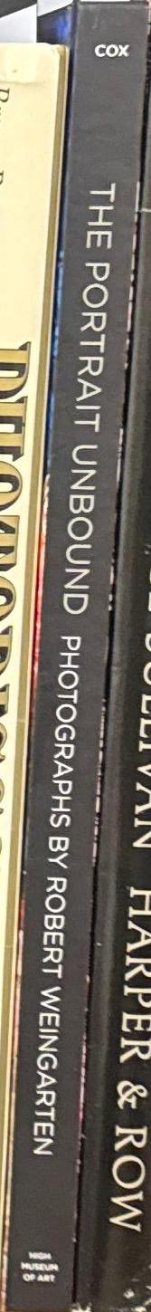 The portrait unbound : photographs by Robert Weingarten / Julian Cox spine