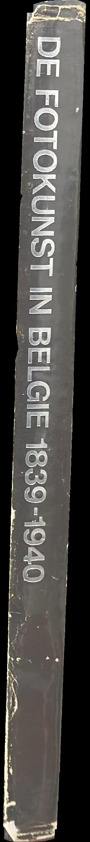 De fotokunst in België 1839–1940 spine
