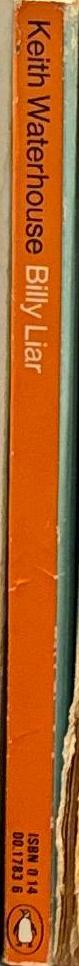 Billy Liar / Keith Waterhouse spine