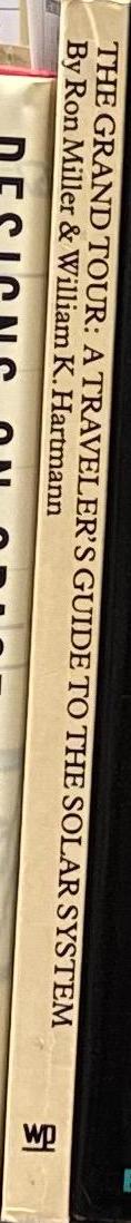 The grand tour : a traveler's guide to the solar system / by Ron Miller & William K. Hartman spine