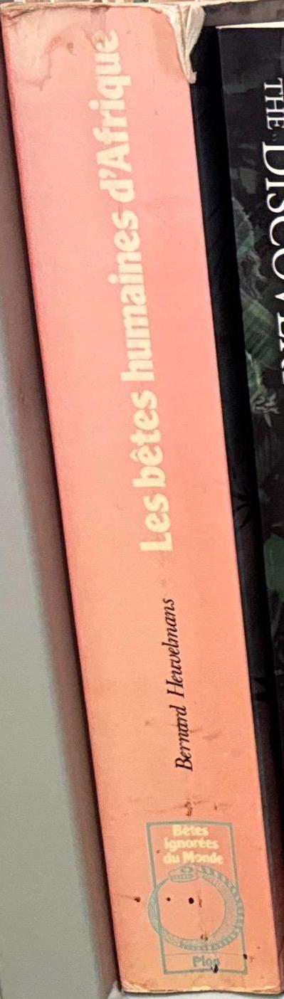 Les bêtes humaines d'Afrique / Bernard Heuvelmans spine