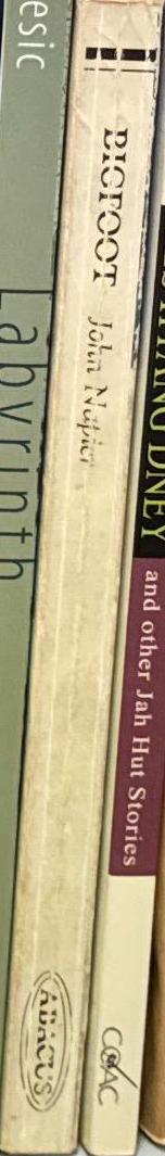 Bigfoot : the yeti and sasquatch in myth and reality / John Napier spine