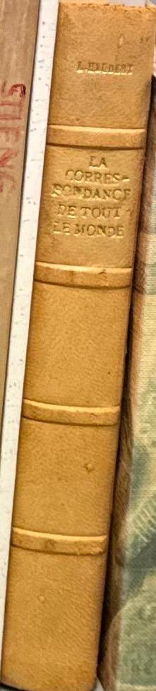 La correspondance de tout le monde / Lucien Heudebert spine