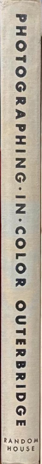 Photographing in color / Paul Outerbridge spine