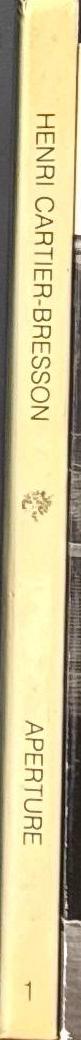 Henri Cartier-Bresson spine