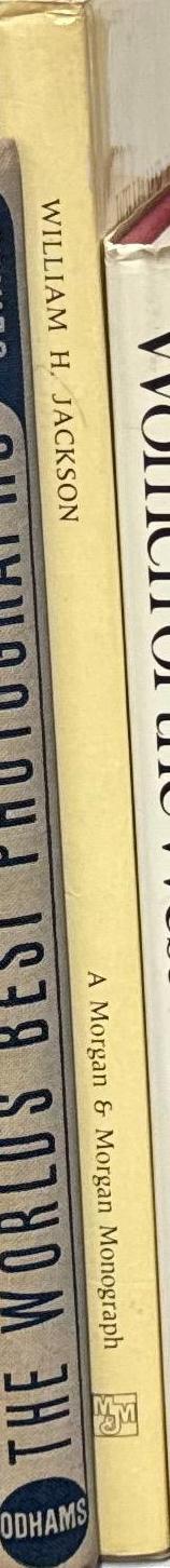 William H. Jackson / Beaumont Newhall & Diana E. Edkins ; with a critical essay by William L. Broecker spine