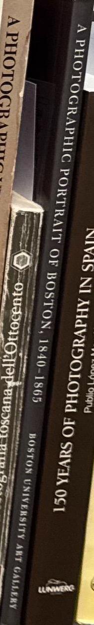 A photographic portrait of Boston, 1840–1865 / exhibition and catalogue by Anna Lee Kamplain spine