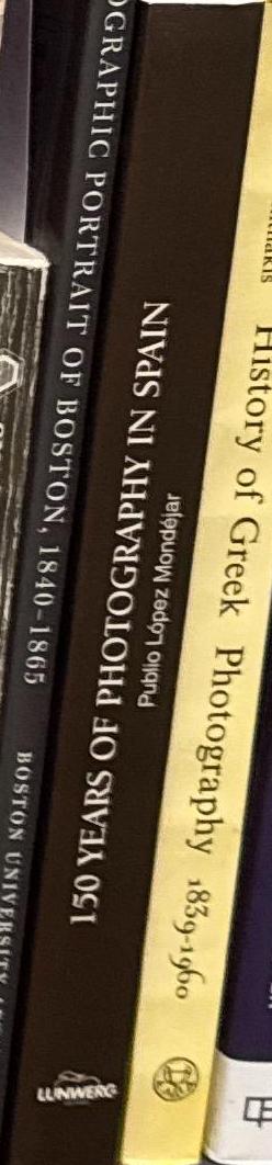 150 years of photography in Spain / Publio López Mondéjar spine