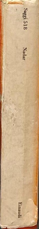  Nadar / testi di Nadar, Jean Prinet e Antoinette Dilasser, Lamberto Vitali spine