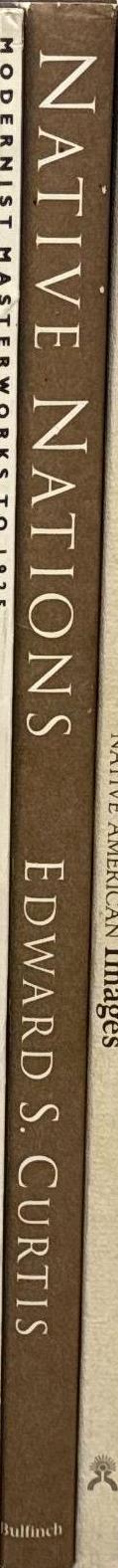 Native nations : first North Americans as seen by Edward S. Curtis / edited by Christopher Cardozo ; foreword by George P. Horse Capture spine