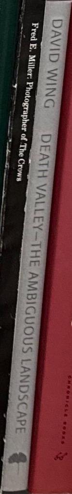 Death valley : the ambiguous landscape / David Wing spine