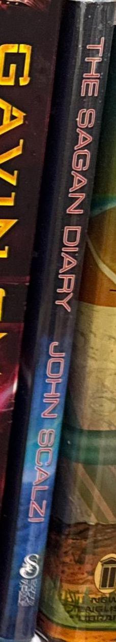 The Sagan diary / John Scalzi spine