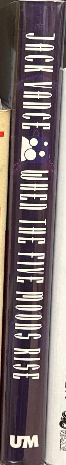 When the five moons rise / Jack Vance spine