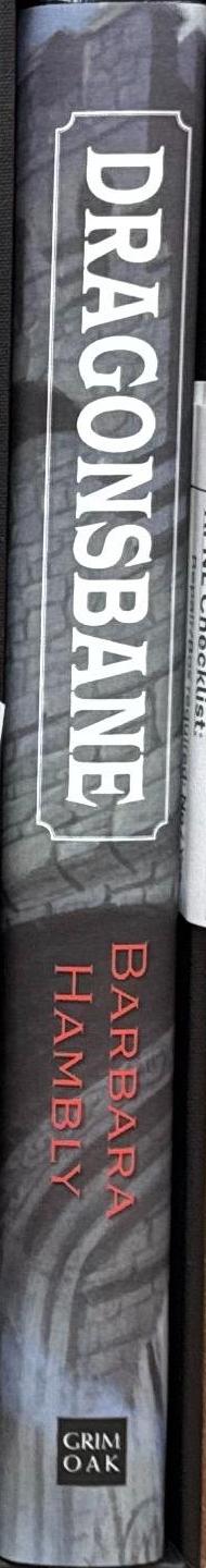 Dragonsbane / Barbara Hambly spine