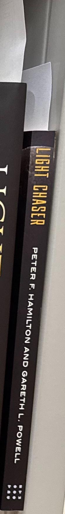 Light chaser / Peter F. Hamilton and Gareth L. Powell spine