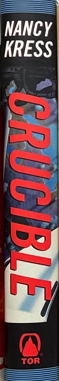 Crucible / Nancy Kress spine