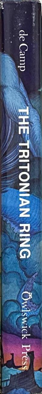 The Tritonian ring / by L. Sprague de Camp ; illustrated by Jim Cawthorn and George Barr spine