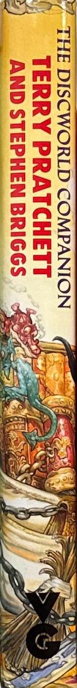 The Discworld companion / Terry Pratchett and Stephen Briggs spine