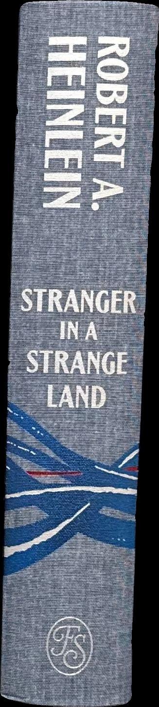 Stranger in a strange land / Robert A. Heinlein spine