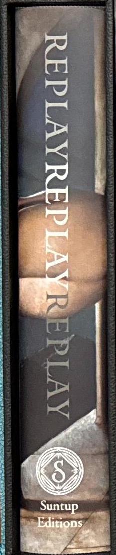 Replay / by Ken Grimwood ; illustrated by Alessandro Sicioldr Bianchi ; with an afterword by Tim Powers spine