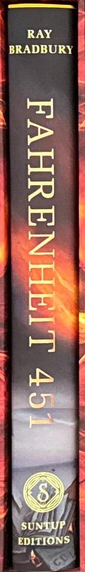Fahrenheit 451 / Ray Bradbury ; introduction by Neil Gaiman spine