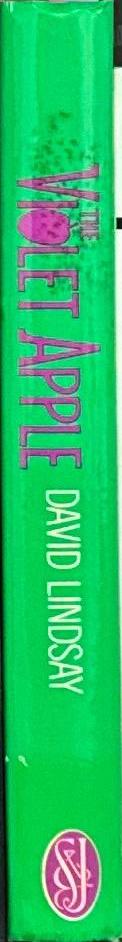 The violet apple / David Lindsay spine