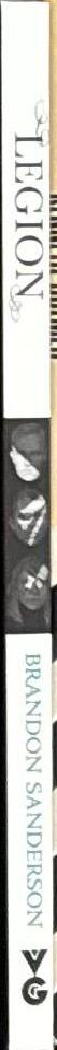 Legion / Brandon Sanderson spine
