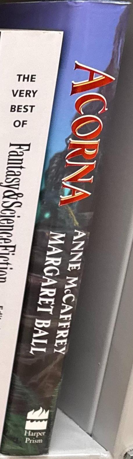 Acorna : the unicorn girl / Anne McCaffrey and Margaret Ball spine