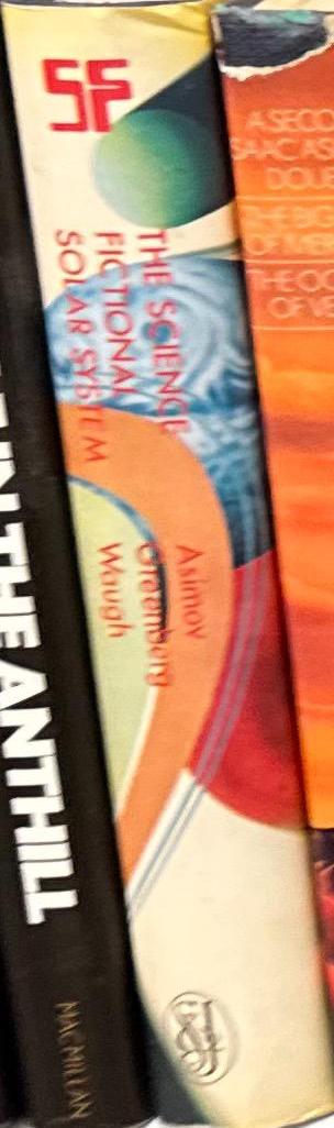 The science fictional solar system / edited by Isaac Asimov, Martin Harry Greenberg and Charles G. Waugh spine