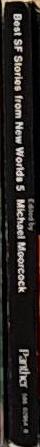 Best sf stories from new worlds 5 / edited by Michael Moorcock spine